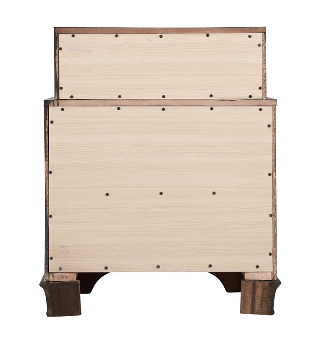 Alt view image 7 of 7 - Vita Nightstand, Cappuccino, Particle Board