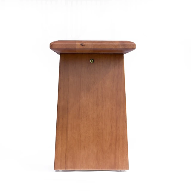 Alt view image 5 of 7 - Solid Dining Bench, Hand Crafted Wooden Entryway Bench Heavy Duty Capacity Long for Dining Table Living Accent Walnut