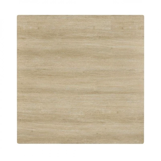 Alt view image 6 of 7 - Square Counter Height Dining Table, Solid Dining Table, Light Oak, Rubber Wood