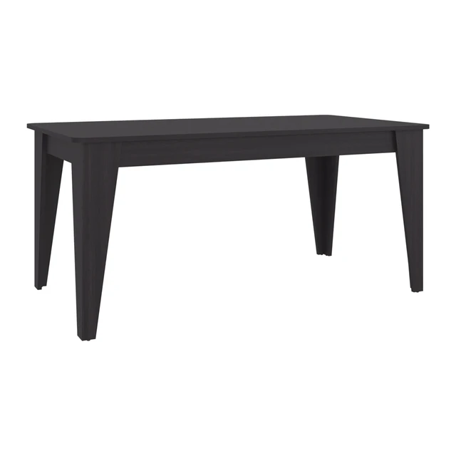 Alt view image 7 of 7 - Torino Rectangular Dining Table, Four People Manufactured Dining Table with Legs, Wenge, Engineered Wood