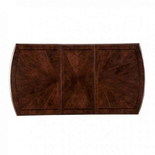 Alt view image 7 of 7 - 1 pc Dining Table Solidwood Table 18 Inch Expandable Leaf Furniture, Espresso, Solid Wood