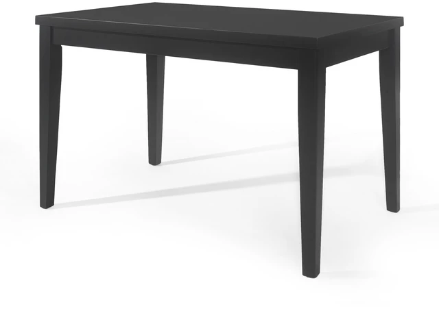 Alt view image 4 of 7 - Wood Counter Height Dining Table, 35 Inch 59.1 Inch 36.5 Matte Black