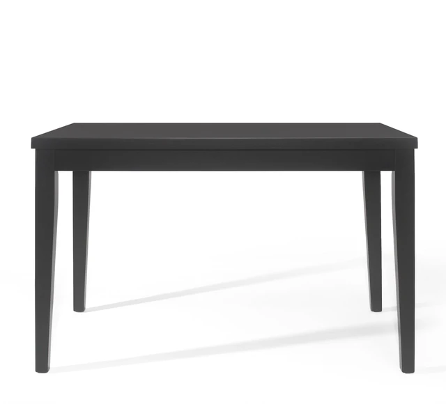 Alt view image 5 of 7 - Wood Counter Height Dining Table, 35 Inch 59.1 Inch 36.5 Matte Black