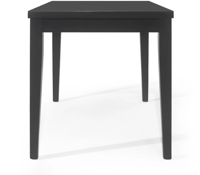 Alt view image 6 of 7 - Wood Counter Height Dining Table, 35 Inch 59.1 Inch 36.5 Matte Black