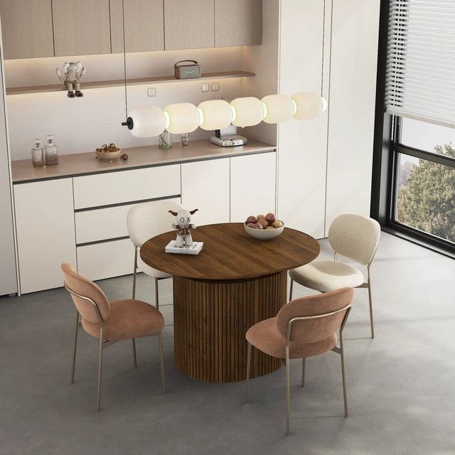Alt view image 3 of 7 - Extendable Foldable Dining Table for 1 to 10 People, Multifunctional Rectangle Expandable Console Kitchen Living