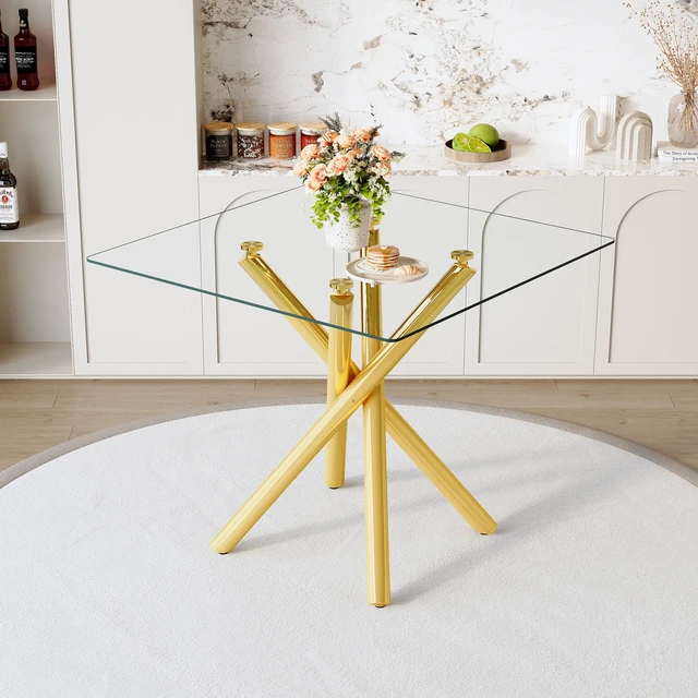 Alt view image 4 of 7 - Table Top Trg, Transparent, Glass, Dining Tables