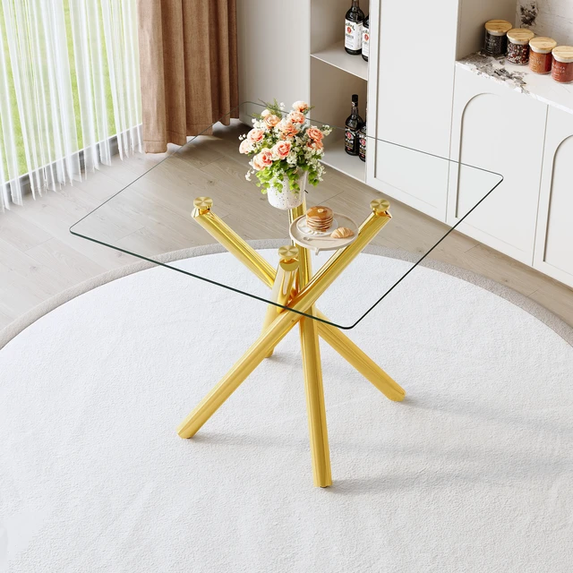 Alt view image 6 of 7 - Table Top Trg, Transparent, Glass, Dining Tables