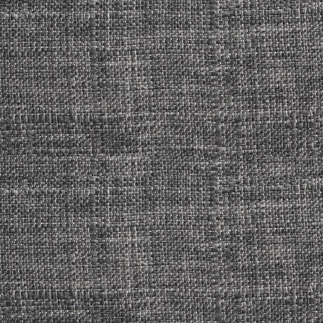 Alt view image 6 of 6 - Lux 3 Piece Counter Height 42 Inch Pub Table Set with Tufted Linen Stools, Gray, Dining Kitchen Sets