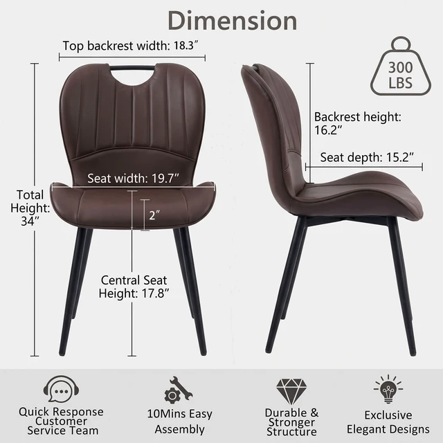 Alt view image 6 of 7 - Table and Chair Set 38.6 Inch Glass Round Table, Paired with Four Uniquely Designed Dining Chairs with Coloer Metal