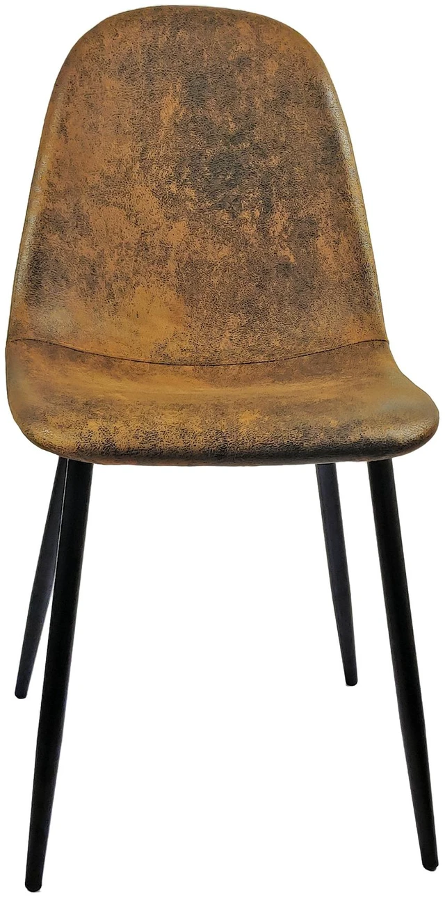Alt view image 5 of 5 - 55 Inch MDF Color Dining Table and Dining Chair Set, Mid Century Wooden Kitchen Table Set Metal Base and Legs and Suede