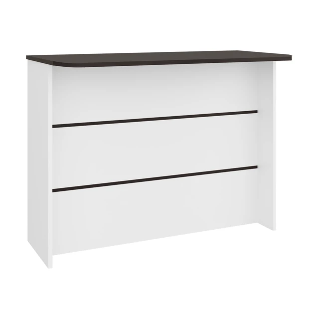 Alt view image 6 of 7 - Open Shelves Kitchen Island, White, Particle Board, Kitchen Islands Carts