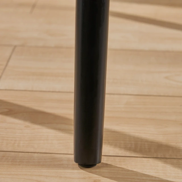 Alt view image 5 of 7 - Barstool, Black, Rubber Wood, Seating for Dining