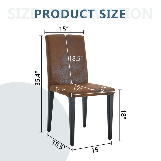 Alt view image 4 of 7 - Four Technology Fabric Dining Chairs, Simple and Accompanied Exquisite and Dining Chairs Unlock New Experience Set