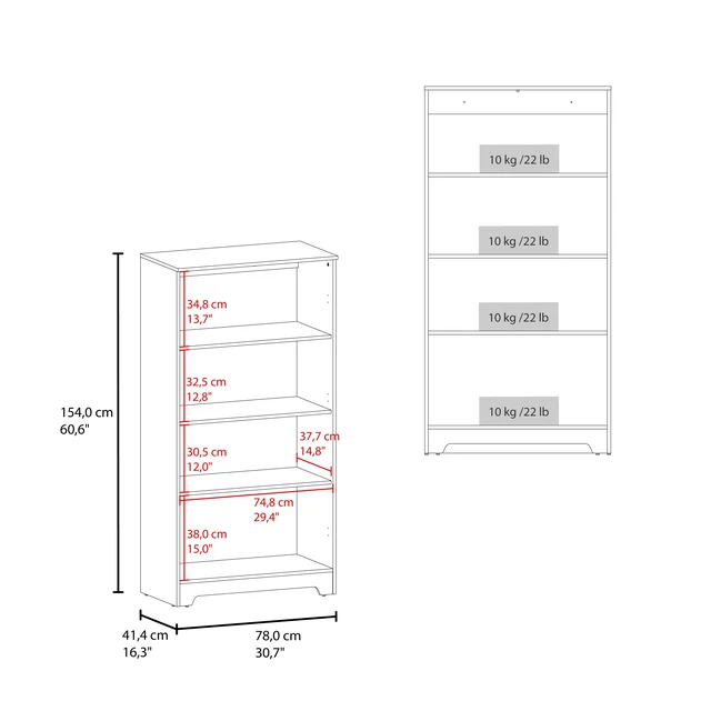 Alt view image 4 of 7 - Tall Pantry Cabinet with Two Doors, Fixed Shelves Kitchen Storage Organizer Freestanding Food Storage Solution, White
