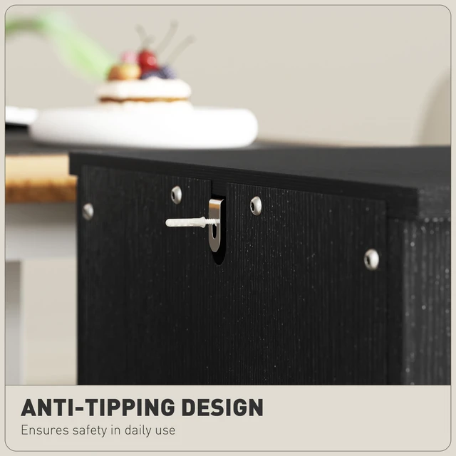 Alt view image 2 of 7 - 2 Drawer Vertical File Cabinet with Silent Slides, Filing Cabinet with Barn Doors for Letter Size Printer Stand