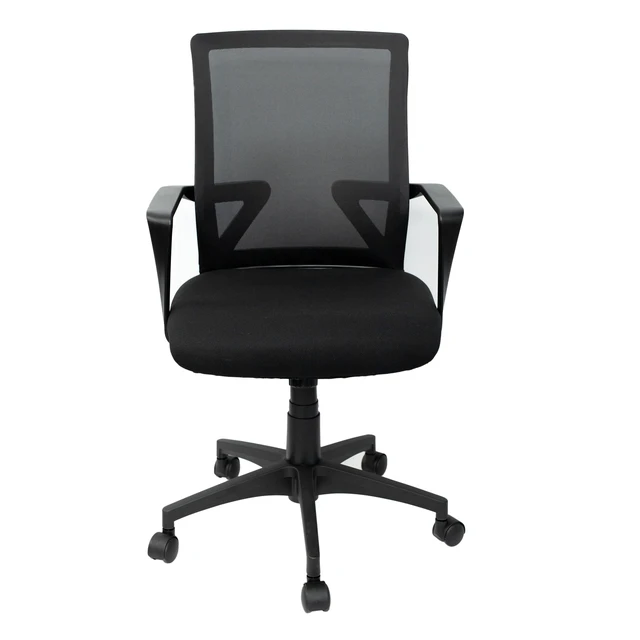 Alt view image 7 of 7 - Ergonomic Mesh Chair with Adjustable Height and Tilt Economical Desk Chair with Lumbar Support, Swivel Base