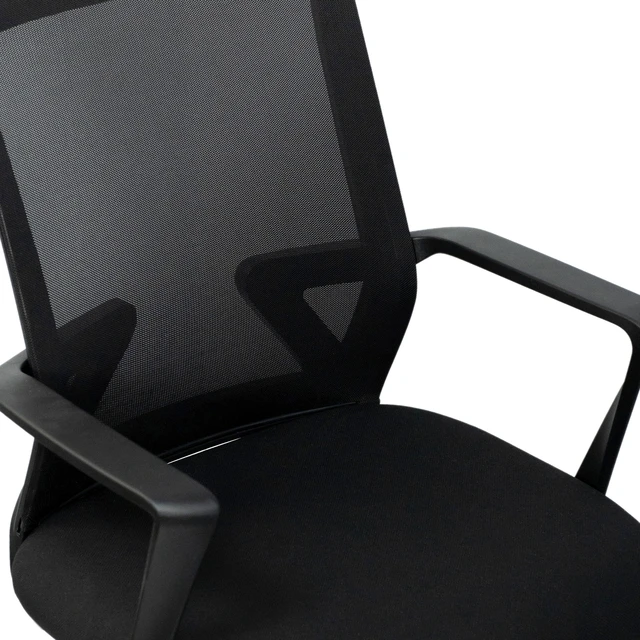 Alt view image 5 of 7 - Ergonomic Mesh Chair with Adjustable Height and Tilt Economical Desk Chair with Lumbar Support, Swivel Base