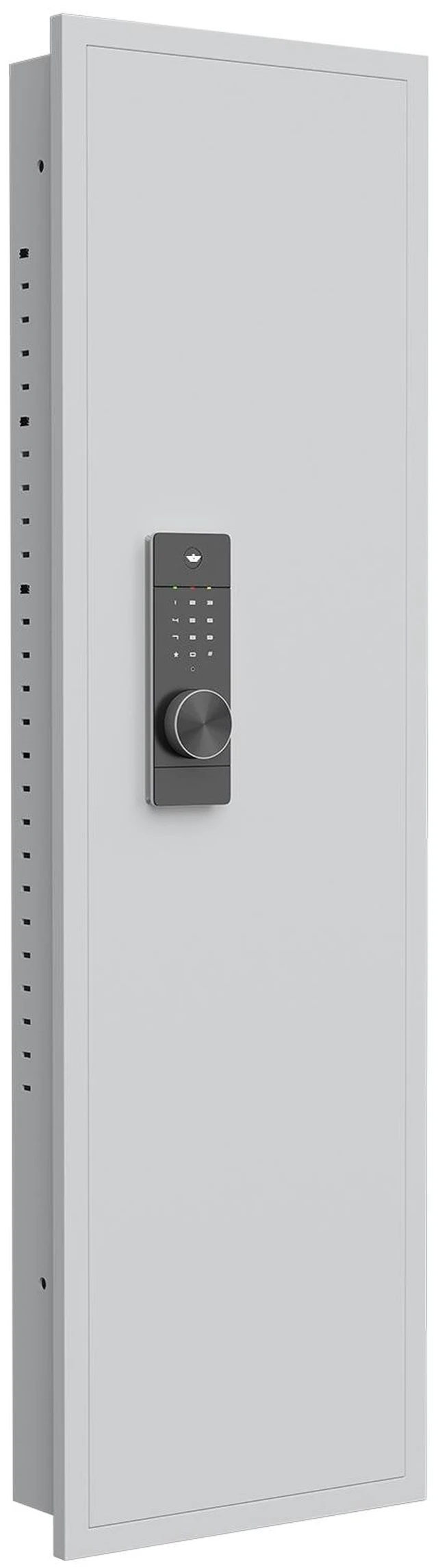 Alt view image 5 of 7 - 53.15 Inch Wall Safe Between the Studs, Hidden Safe with Dual Alarm System and Silent Mode Wall Gun with Adjustable