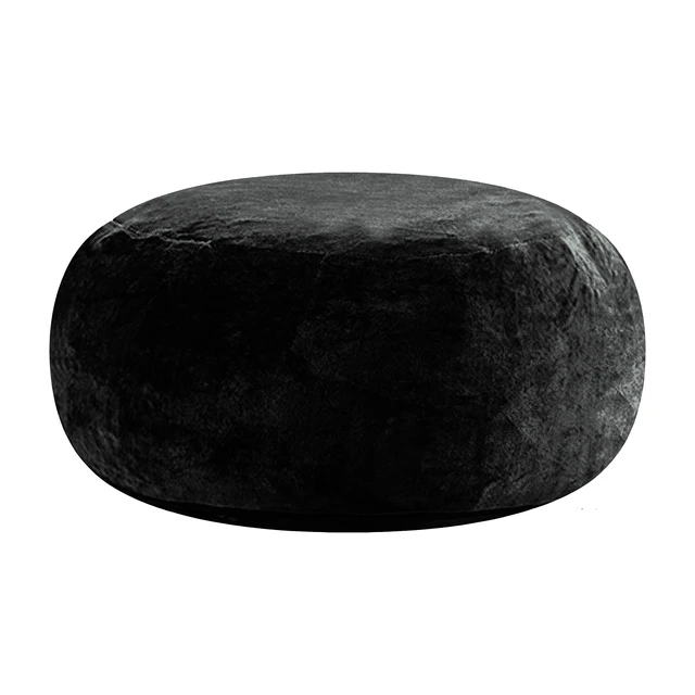 Alt view image 4 of 7 - Bean Bag Chair, Memory Foam Filling Adult and Teen Bean Bag Chair Soft Sofa with Flannel Cover Round Sofa for Living