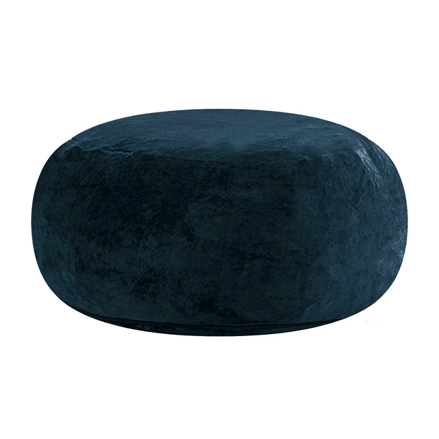 Alt view image 5 of 7 - Bean Bag Chair, Memory Foam Filling Adult and Teen Bean Bag Chair Soft Sofa with Velboa Fabric Cover Round Sofa