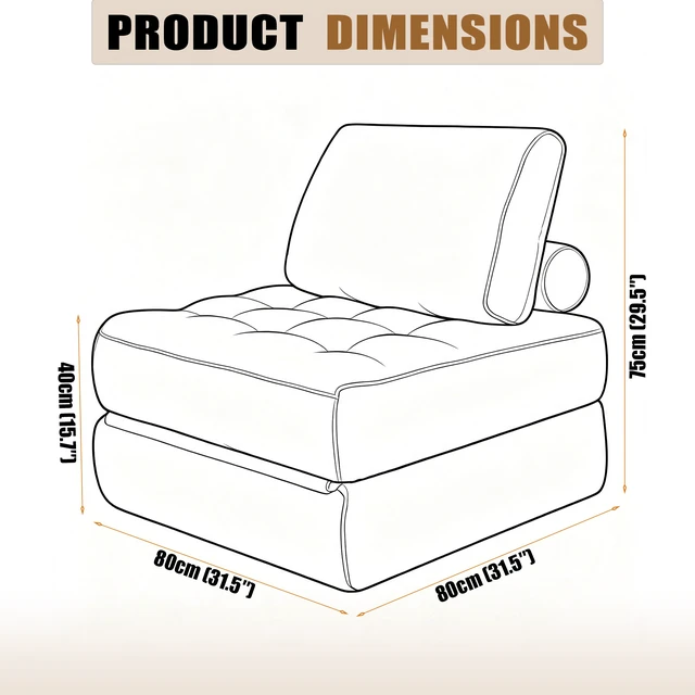 Alt view image 5 of 7 - 62.9 Inch Corduroy Fabric Beanbag Couch for Living, Fluffy Cloud Mini Couch Corduroy, Blue, Fabric and Foam, Bean Bag