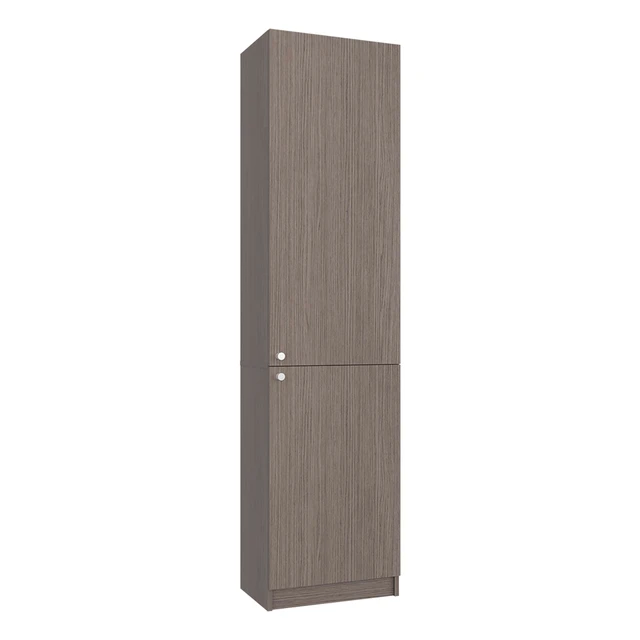 Alt view image 3 of 7 - Positano 1 Door Storage Cabinet, Wenge, Particle Board