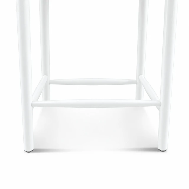 Alt view image 7 of 7 - Wishbone Counter Stool Stain, White, Solid Wood, Chairs Accent Seating