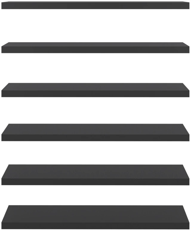 Alt view image 6 of 7 - Inchx 10 Inch Floating Wall Shelf, Wall-Mounted Display Ledge for Living Storage, Wenge, Particle Board, Display