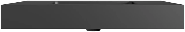 Alt view image 7 of 7 - 36, Integrated Engineered Solid Surface Basin Without Drain and Faucet Color, Matte Black, Solid Surface, Sinks