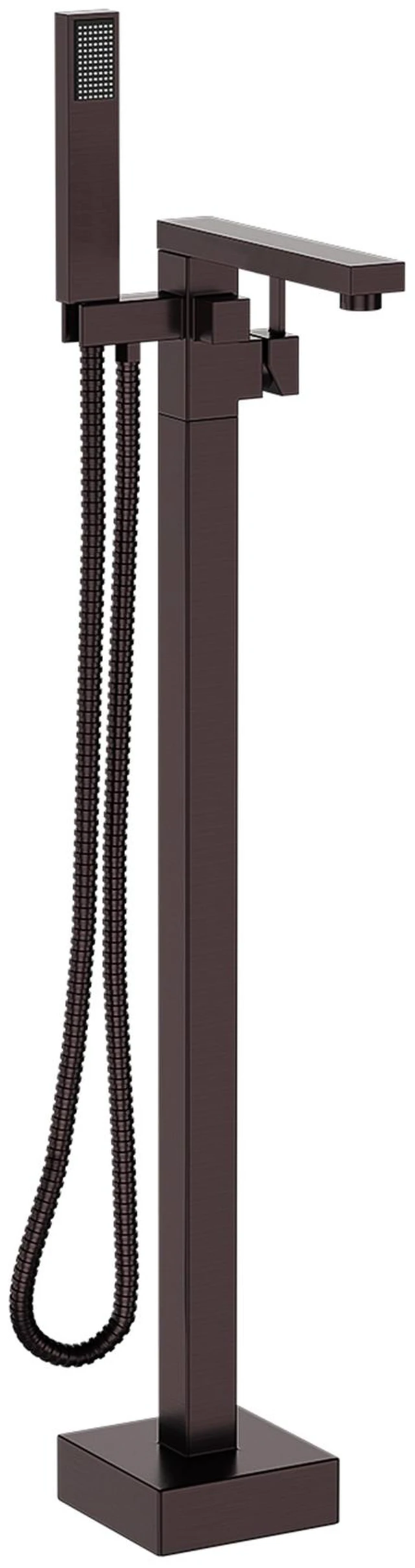 Main image of Freestanding Bathtub Faucet with Hand Shower, Oil-Rubbed Bronze, Metal, Freestanding Tub Faucets