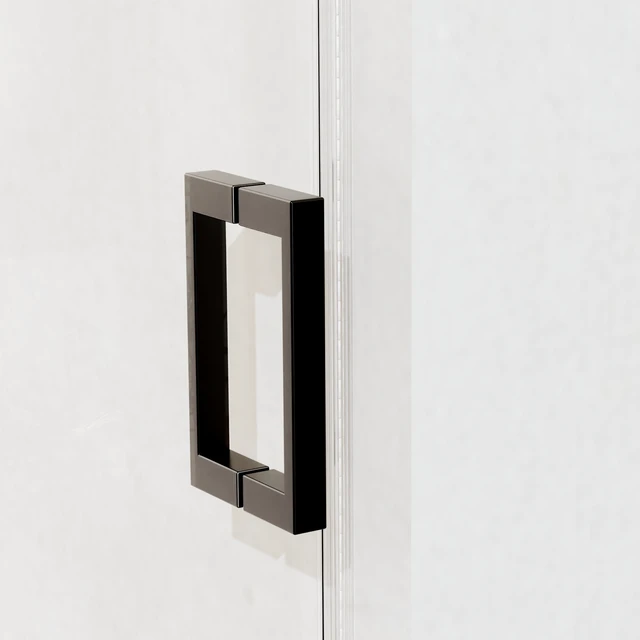 Alt view image 4 of 6 - 50 to 54 Inch 76 Inch Frameless Single Sliding Shower Doors, Sliding Shower Door 16 8 mm SGCC Tempered Glass