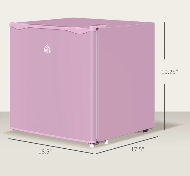 Alt view image 7 of 7 - Mini Freezer Countertop, ft Compact Upright Freezer with Removable Shelves Reversible Door, Pink, Plastic, Display