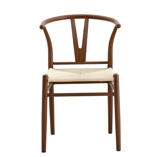 Alt view image 6 of 7 - Pull Table Dining Chair Set, Medium Density Fiberboard Tabletop with Black Metal Table Legs Extendable Pull Mid-Century