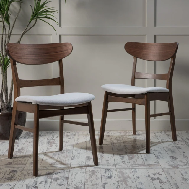 Main image of Dining Chair, Light Beige, Fabric, Seating for Dining