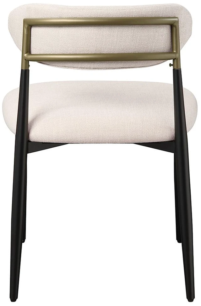 Alt view image 5 of 7 - Kalea Upholstered Side Chair Set, Beige, Seating for Dining