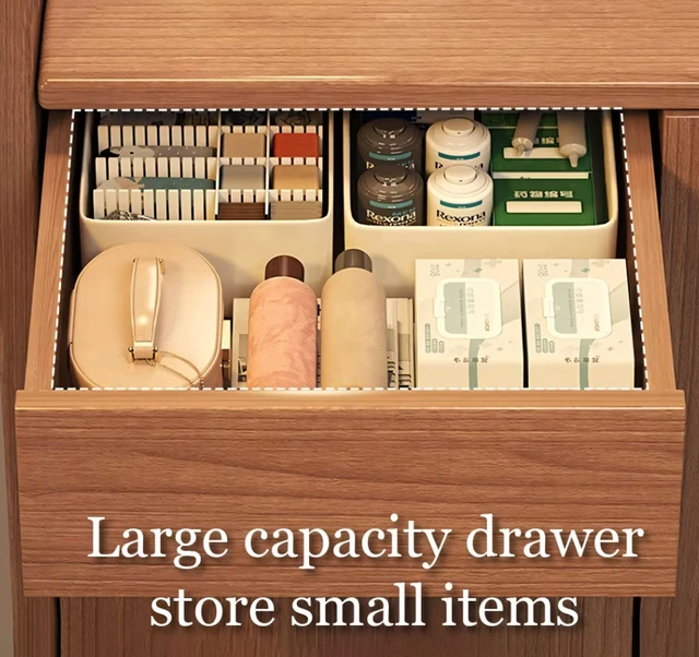 Alt view image 7 of 7 - 55.1 Inch Entryway Shoe Cabinet with Drawer Storage Organizer, Walnut, MDF