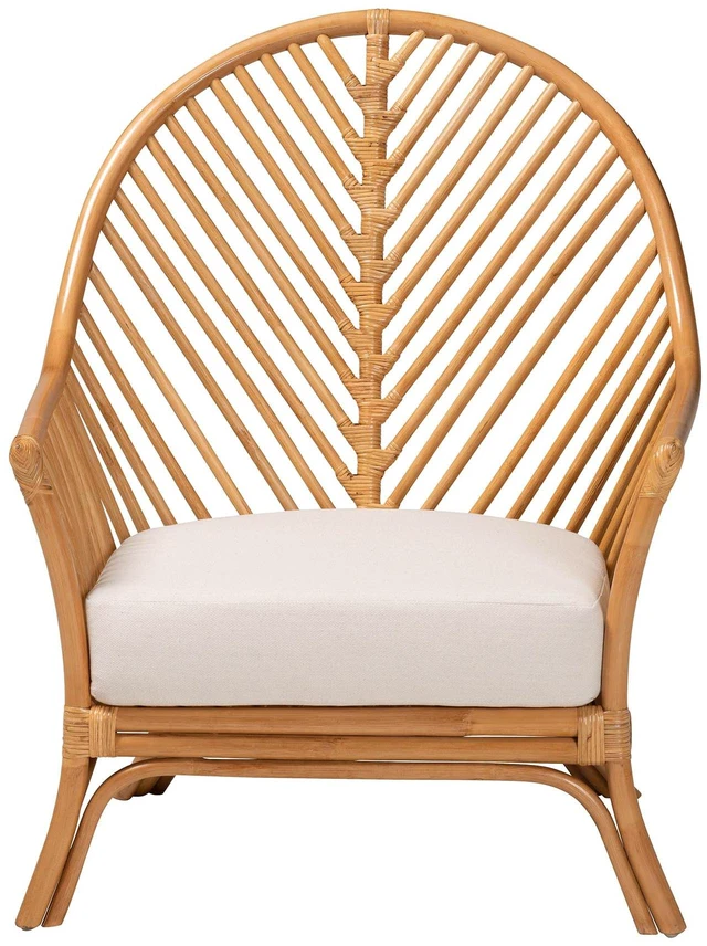 Alt view image 2 of 7 - Bohemian Honey Rattan Arm Chair, Chairs Accent Seating