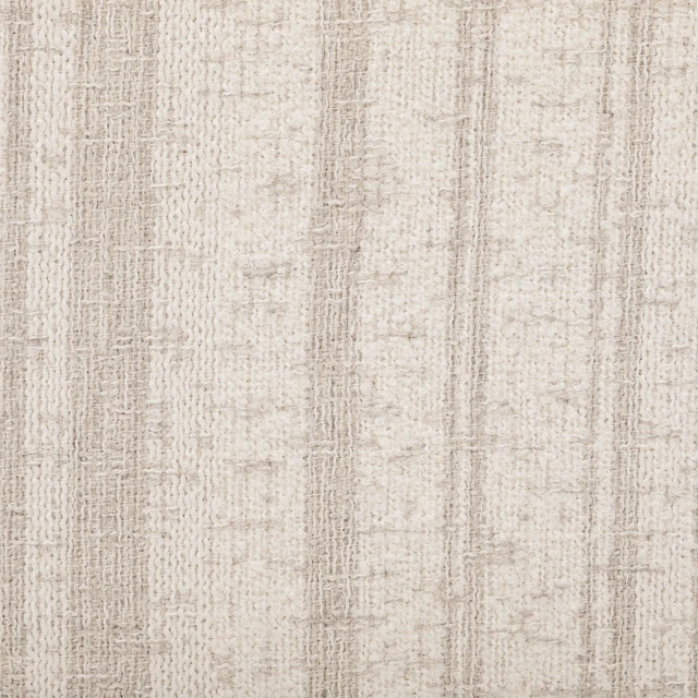 Alt view image 5 of 7 - 62.2 Inch Striped Upholstered Ottoman Bench, Wraparound Frame Decorative Ottoman Textured Fabric Accent for Bed End