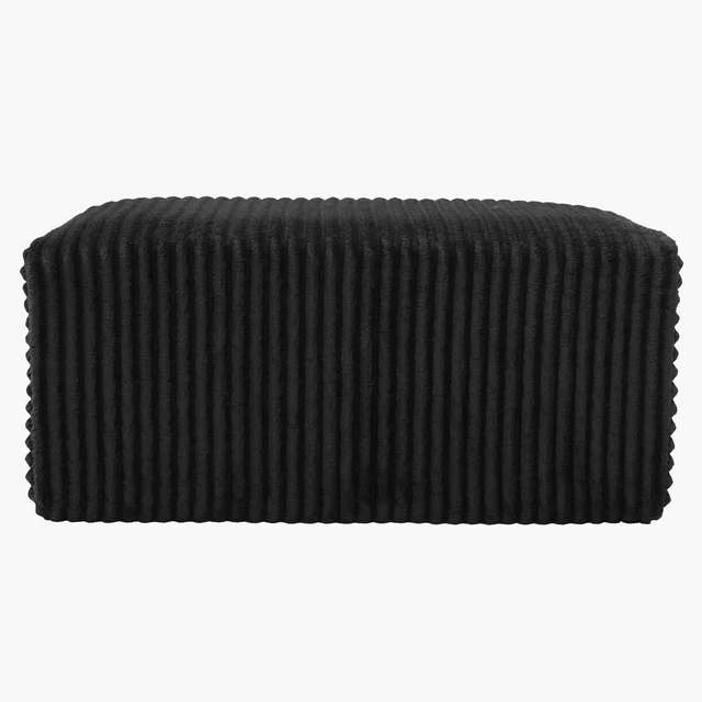 Alt view image 2 of 6 - Inchboneless Foot Pedal, Black, Fabric, Ottomans