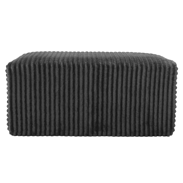 Alt view image 2 of 6 - Inchboneless Foot Pedal, Gray, Fabric, Ottomans