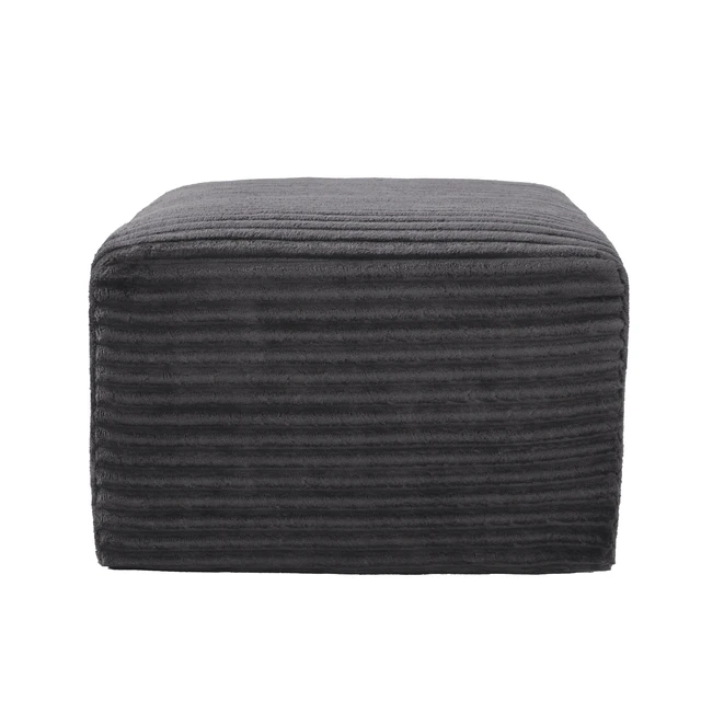 Alt view image 3 of 6 - Inchboneless Foot Pedal, Gray, Fabric, Ottomans