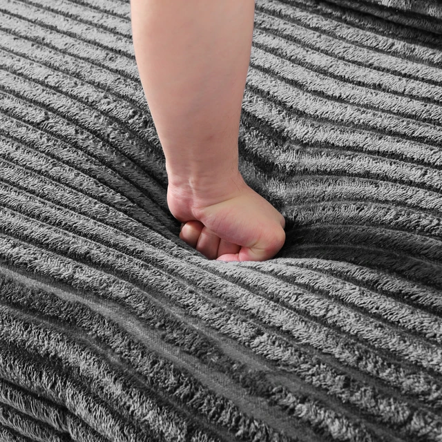 Alt view image 4 of 6 - Inchboneless Foot Pedal, Gray, Fabric, Ottomans
