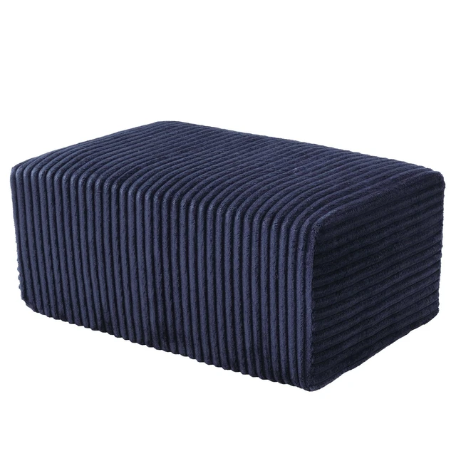 Main image of Inchboneless Foot Pedal, Blue, Fabric, Ottomans