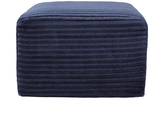 Alt view image 3 of 6 - Inchboneless Foot Pedal, Blue, Fabric, Ottomans