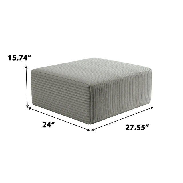 Alt view image 5 of 7 - 96 Inch Cloud Sectional Couch with l Shape Chaise, Modular Sofa with Deep Seat Upholstered Couches for Living Assembly