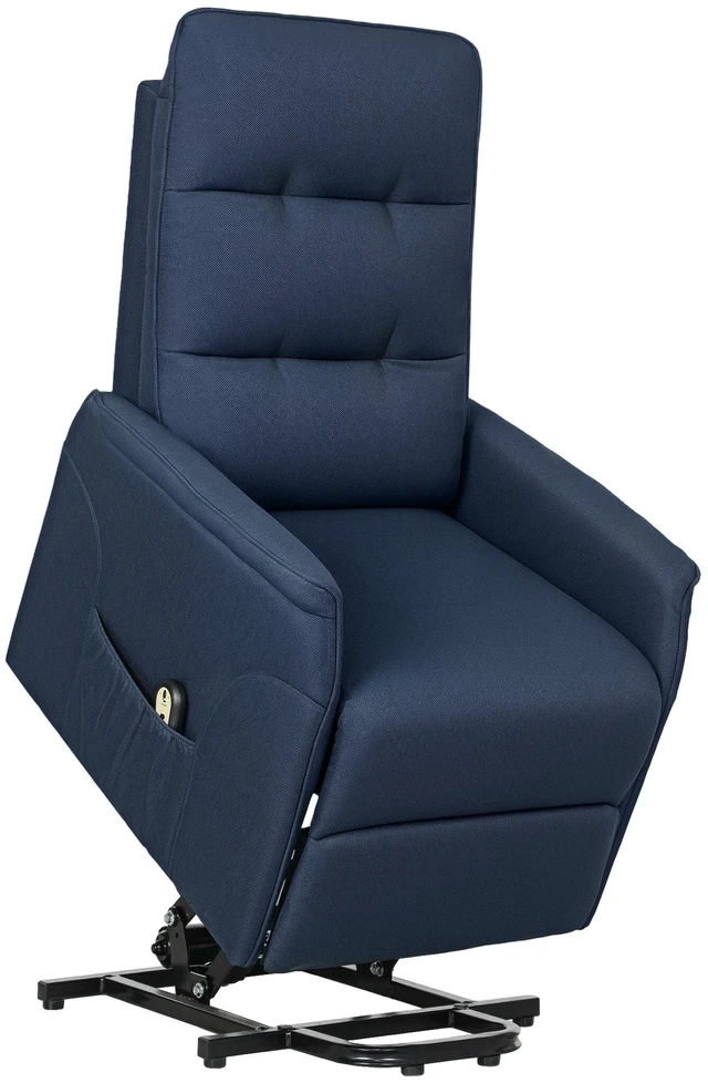 Main image of Power Lift Recliner Chair for Elderly, Fabric Lift Chair Sofa with Remote Control Side Pockets Pocket Spring Tufted
