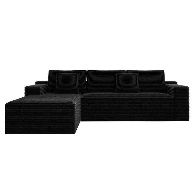 Alt view image 5 of 7 - 98.4 66.9 Inch Modular Sectional Sofa Seat, Upholstered Compressed Couch for Living Assembly Required Combination