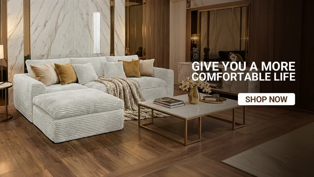 Alt view image 6 of 7 - 108 Inch High Resilience Sponge Sofa with Density, Double Layer Cloud Like Cushions Multiple Combination Options