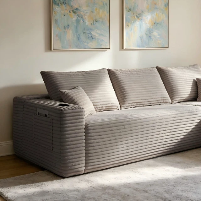 Main image of Seater, Coffee, Fabric, Foam and Spring, Sofas