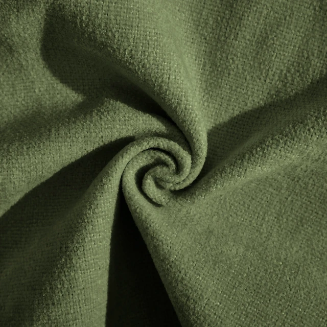 Alt view image 4 of 7 - Armless Sofa Chenille Fabric Pillows, Green